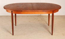 Load image into Gallery viewer, A mid century G Plan Fresco extending oval teak dining table, circa 1960s
