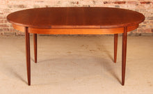 Load image into Gallery viewer, A mid century G Plan Fresco extending oval teak dining table, circa 1960s
