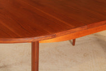 Load image into Gallery viewer, A mid century G Plan Fresco extending oval teak dining table, circa 1960s

