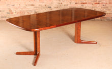 Load image into Gallery viewer, Danish Mid Century extending rosewood dining table by Skovby, circa 1970s
