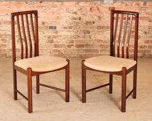 Load image into Gallery viewer, Set of 6 Danish Mid Century rosewood dining chairs by Boltinge, circa 1970s
