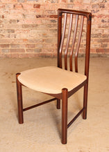 Load image into Gallery viewer, Set of 6 Danish Mid Century rosewood dining chairs by Boltinge, circa 1970s
