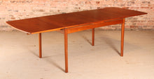 Load image into Gallery viewer, Mid Century extending teak dining table by Beithcraft, Scotland, circa 1960s
