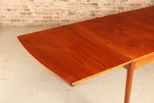 Load image into Gallery viewer, Mid Century extending teak dining table by Beithcraft, Scotland, circa 1960s

