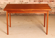 Load image into Gallery viewer, Danish Mid Century extending teak dining table, circa 1970s
