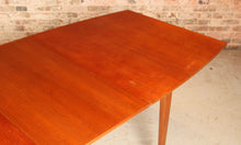 Load image into Gallery viewer, Mid Century teak and mahogany dining table and 6 chairs by McIntosh, circa 1960s
