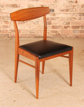 Load image into Gallery viewer, Mid Century teak and mahogany dining table and 6 chairs by McIntosh, circa 1960s

