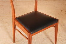 Load image into Gallery viewer, Mid Century teak and mahogany dining table and 6 chairs by McIntosh, circa 1960s
