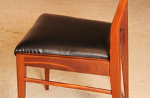 Load image into Gallery viewer, Mid Century teak and mahogany dining table and 6 chairs by McIntosh, circa 1960s
