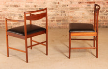 Load image into Gallery viewer, Set of 6 Mid Century teak dining chairs by McIntosh, circa 1960s
