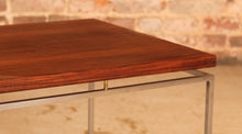 Load image into Gallery viewer, Danish Mid Century minimalist rosewood side table / coffee table by Knud Joos-Jensen for Jason Mobler, circa 1960s
