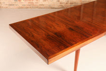 Load image into Gallery viewer, Danish Mid Century extending rosewood dining table by Nanna Ditzel, circa 1960s
