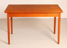 Load image into Gallery viewer, Danish Mid Century extending teak dining table, circa 1970s
