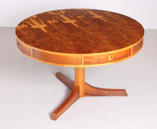 Load image into Gallery viewer, Mid Century 'Drum' yew dining table by Robert Heritage for Archie Shine, circa 1950s
