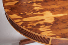 Load image into Gallery viewer, Mid Century 'Drum' yew dining table by Robert Heritage for Archie Shine, circa 1950s

