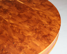 Load image into Gallery viewer, Mid Century 'Drum' yew dining table by Robert Heritage for Archie Shine, circa 1950s
