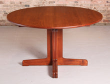 Load image into Gallery viewer, Danish Mid Century solid teak extending dining table, circa 1960s

