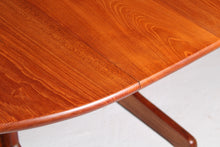Load image into Gallery viewer, Danish Mid Century solid teak extending dining table, circa 1960s
