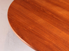 Load image into Gallery viewer, Danish Mid Century solid teak extending dining table, circa 1960s
