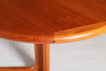 Load image into Gallery viewer, Danish Mid Century extending teak dining table, circa 1970s

