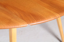 Load image into Gallery viewer, Mid Century Ercol drop-leaf beech dining table, circa 1960s
