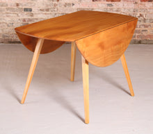 Load image into Gallery viewer, Mid Century Ercol drop-leaf beech dining table, circa 1960s
