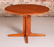Load image into Gallery viewer, Mid Century Danish style extending solid teak dining table, circa 1970s
