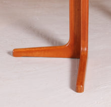 Load image into Gallery viewer, Mid Century Danish style extending solid teak dining table, circa 1970s
