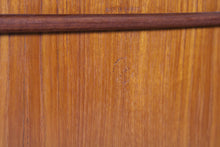 Load image into Gallery viewer, Danish Mid Century folding teak serving trolley by Svend Aage Madsen, circa 1960s
