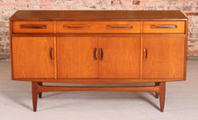 Load image into Gallery viewer, Mid Century G-plan Fresco teak sideboard, circa 1960s.
