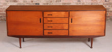 Load image into Gallery viewer, Mid Century teak sideboard by Meredew, circa 1960s
