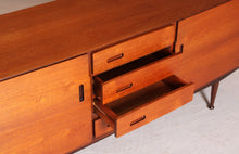 Load image into Gallery viewer, Mid Century teak sideboard by Meredew, circa 1960s
