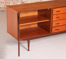 Load image into Gallery viewer, Mid Century teak sideboard by Meredew, circa 1960s
