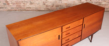 Load image into Gallery viewer, Mid Century teak sideboard by Meredew, circa 1960s
