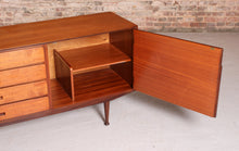 Load image into Gallery viewer, Mid Century teak sideboard by Meredew, circa 1960s
