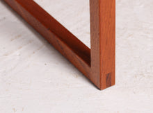 Load image into Gallery viewer, Danish Mid Century Model 33 Cube teak nest of three tables designed by Kai Kristiansen for Vildbjerg Møbelfabrik circa 1960s
