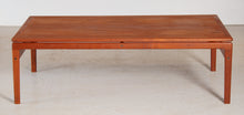 Load image into Gallery viewer, Danish Mid Century large teak coffee table by Trioh, circa 1960s
