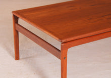 Load image into Gallery viewer, Danish Mid Century large teak coffee table by Trioh, circa 1960s
