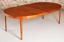 Load image into Gallery viewer, Danish Mid Century teak dining table by Ib Kofod Larsen for Faarup Mobelfabrik, circa 1960s
