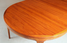 Load image into Gallery viewer, Danish Mid Century teak dining table by Ib Kofod Larsen for Faarup Mobelfabrik, circa 1960s
