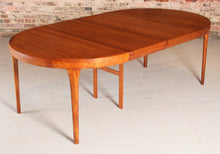 Load image into Gallery viewer, Danish Mid Century teak dining table by Ib Kofod Larsen for Faarup Mobelfabrik, circa 1960s
