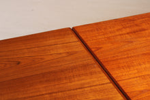 Load image into Gallery viewer, Danish Mid Century extending teak dining table, circa 1970s
