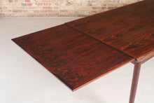 Load image into Gallery viewer, Danish Mid Century extending rosewood dining table, circa 1960s
