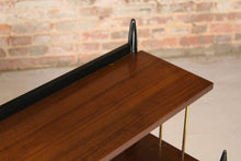 Load image into Gallery viewer, Mid Century G-plan 'Tola and black' -range bookcase model 8726, circa 1960s
