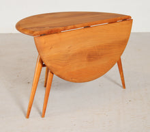 Load image into Gallery viewer, Mid Century Ercol elm and beech drop-leaf side table, circa 1960s

