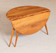 Load image into Gallery viewer, Mid Century Ercol elm and beech drop-leaf side table, circa 1960s
