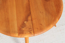 Load image into Gallery viewer, Mid Century Ercol elm and beech drop-leaf side table, circa 1960s
