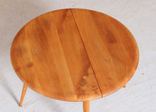 Load image into Gallery viewer, Mid Century Ercol elm and beech drop-leaf side table, circa 1960s
