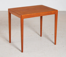 Load image into Gallery viewer, Danish Mid Century teak side table, circa 1960s
