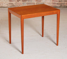 Load image into Gallery viewer, Danish Mid Century teak side table, circa 1960s
